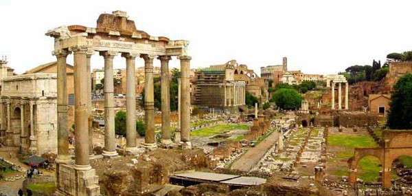 Fachadas romanas